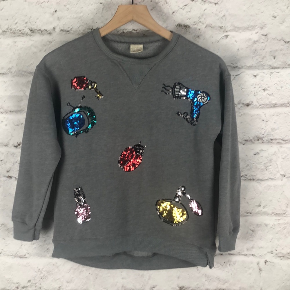 NWOT Zara Kids Sweatshirt Youth Girl Sz 9/…